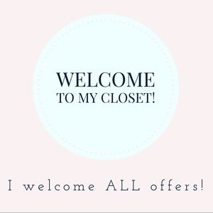 Welcome to my closet.